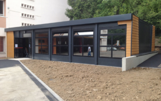 Vue de l'extérieur du club de musculation à Faulquemont