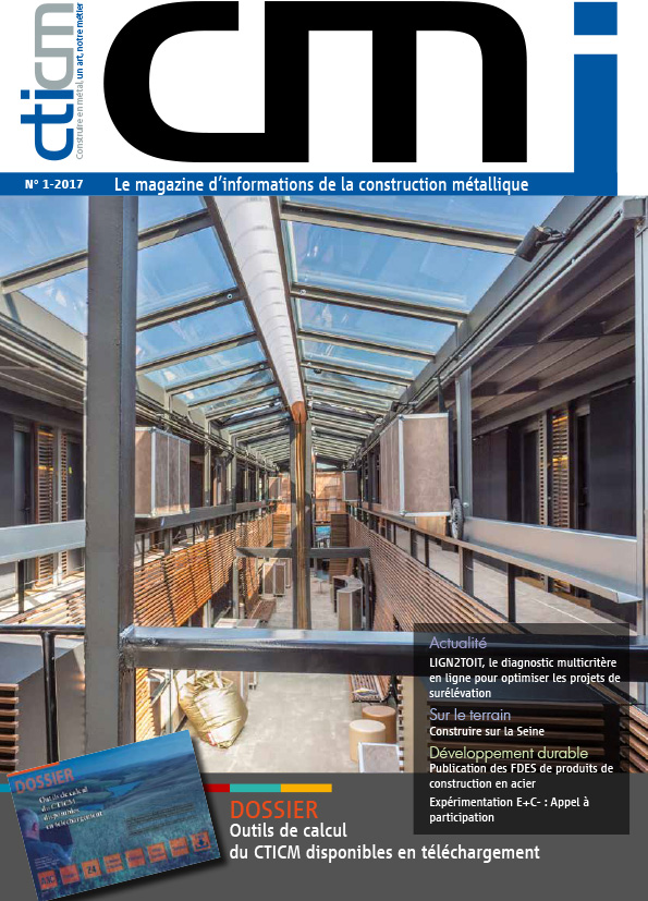 N°1 du magazine CMI dédié à la construction métallique