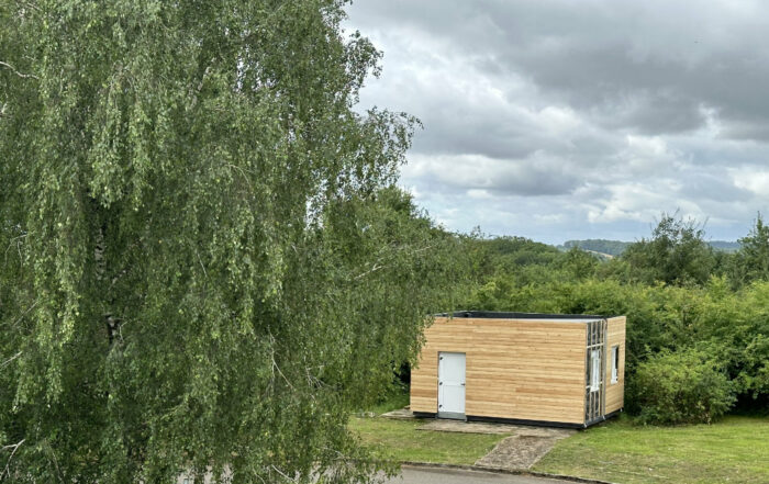 module Spacio RE2020 avec murs à ossature Bois : performances thermiques et phoniques