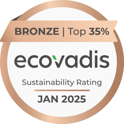 Le label ECOVADIS a été obtenu pour l'ensemble du groupe Euromodules - ALLOMAT