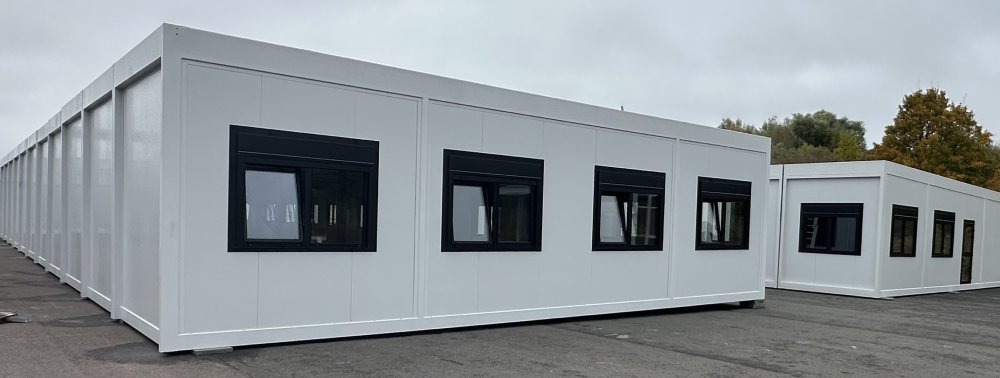 bâtiment modulaire pour l'industrie