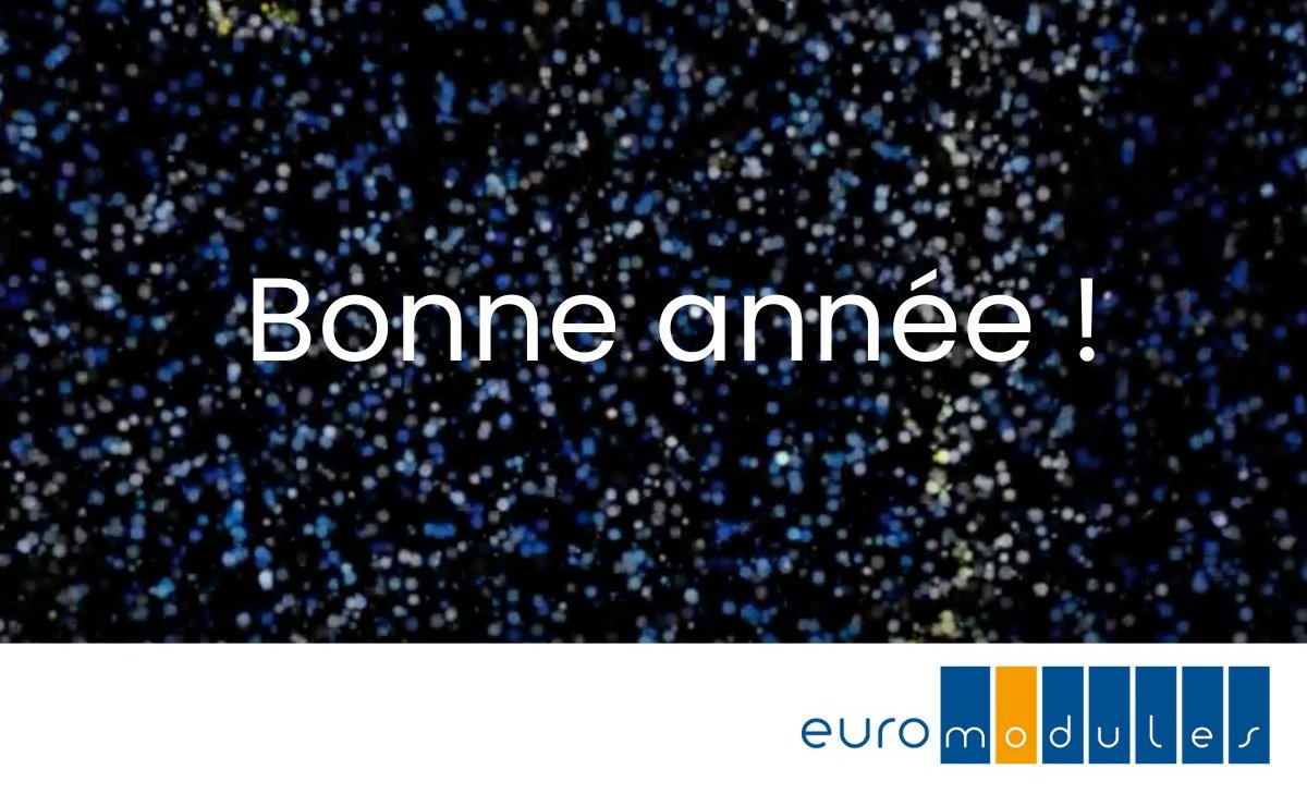 Euromodules vous souhaite une excellente année 2026